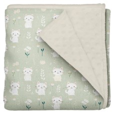 Oleoops - Couverture de Minky - Chatons mignons